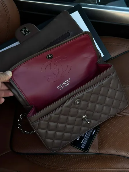 Сумка CHANEL, кожа — фото 7