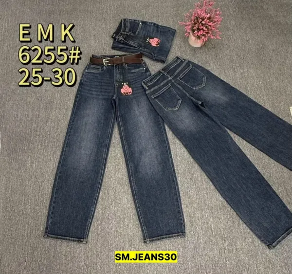 Брюки, джинсовые — фото 8