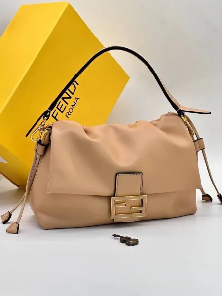 Сумка FENDI из натуральной кожи — фото 6