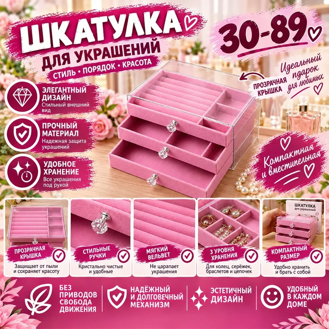 Шкатулка для украшений — фото 1