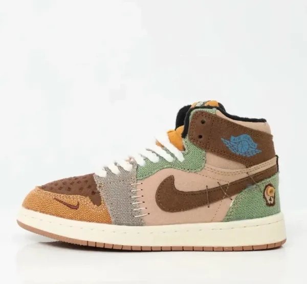 Кроссовки Air Jordan 1 low Voodoo — фото 4