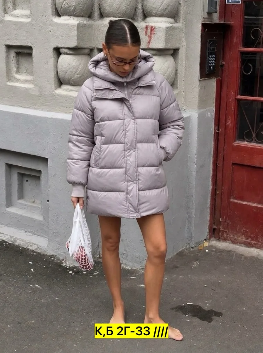 Зимняя куртка из холлофайбера — фото 1