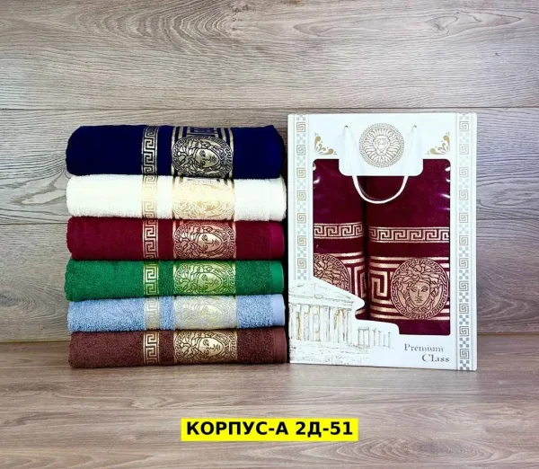 Махровые полотенца из 100 хлопка, два — фото 5