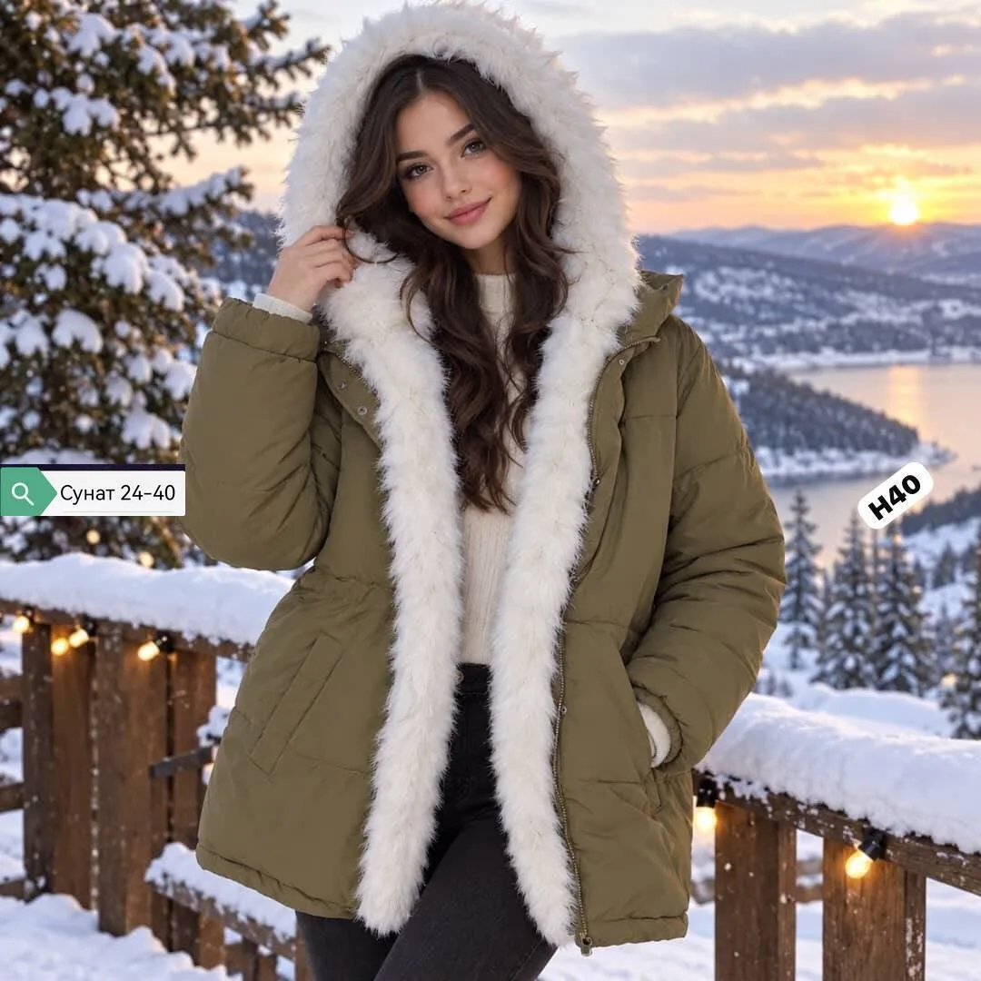 ЖЕНСКАЯ УТЕПЛЁННАЯ КУРТКА СТИЛЬ И КОМФОРТ В ХОЛОДНУЮ ПОГОДУ — фото 2