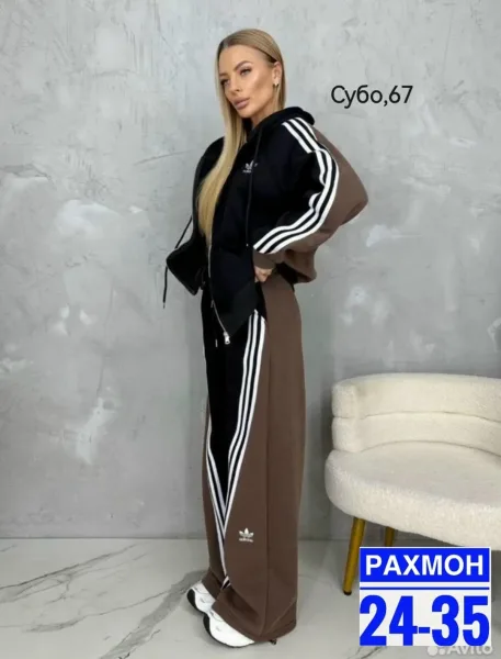 Комфортный костюм с флисом внутри — фото 4