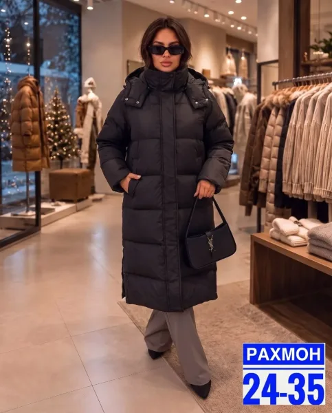 Зимняя куртка оверсайз — фото 8
