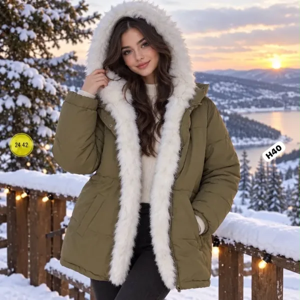 Женская Утеплённая Куртка Стиль И Комфорт В Холодную Погоду — фото 3