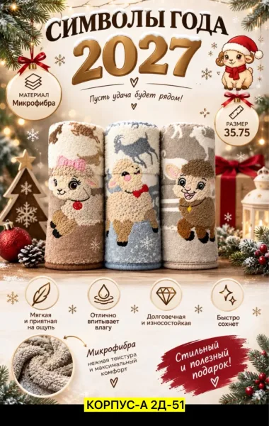 Мягкое полотенце из хлопка — фото 1