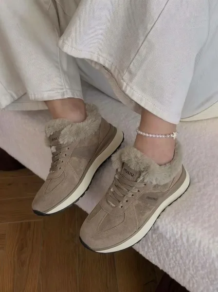 Кроссовки Miu-Miu зимние — фото 3