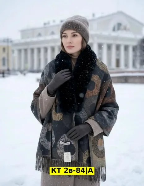 Шарф-палантин из 100 кашемира — фото 4