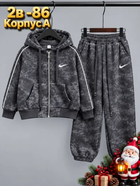 Костюм из ткани супер — фото 1
