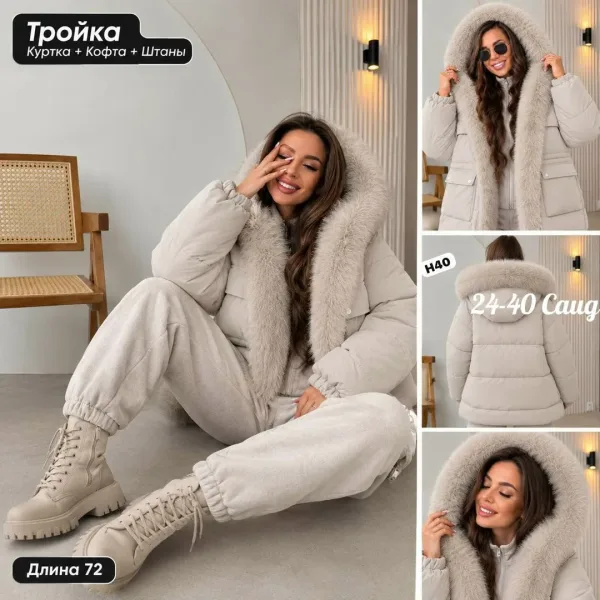 Свитер из вязаного кашемира — фото 1