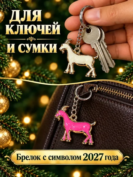 Брелок новогодний символ года — фото 3