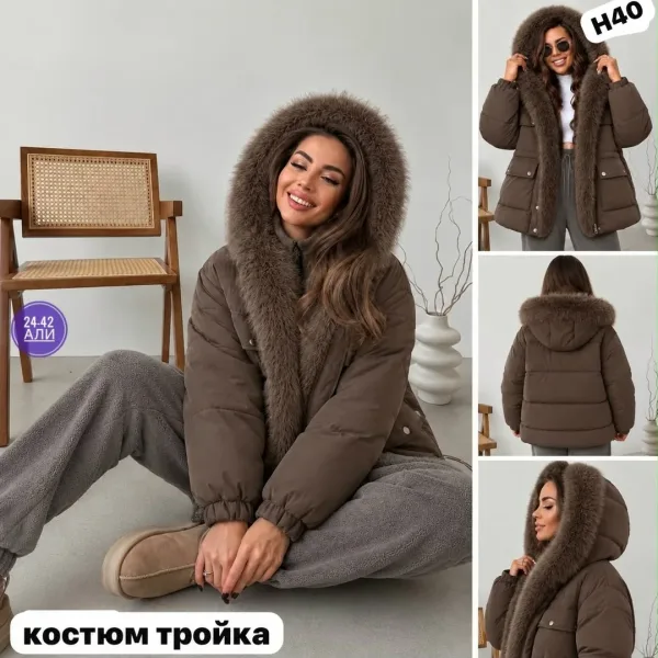 Костюм тройка из холлофайбера — фото 4