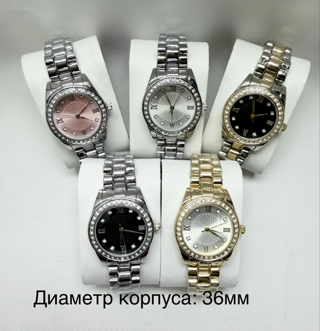 Часы женские из металла — фото 2