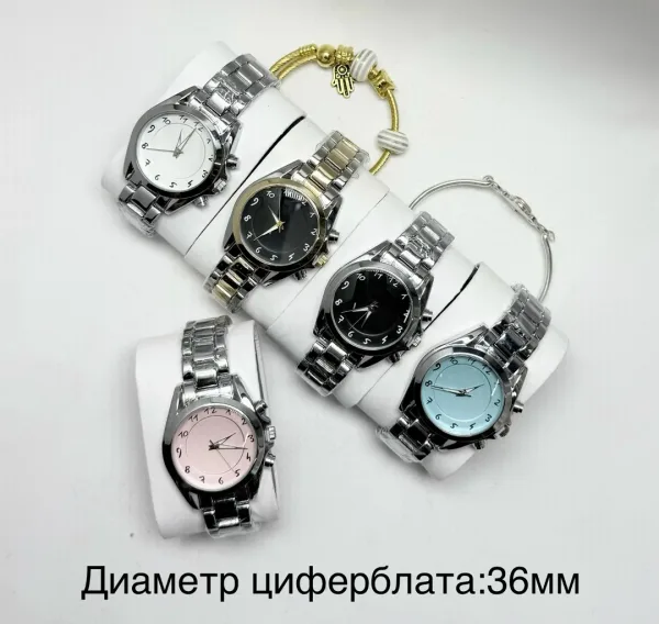 Часы женские из металла — фото 6