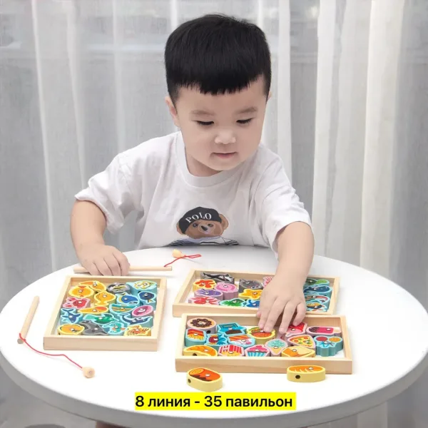 Настольная игра, дерево — фото 5