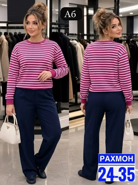 Кофточка хлопок стреч цвета — фото 3