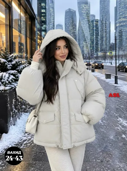 Женская куртка из холофайбера — фото 1