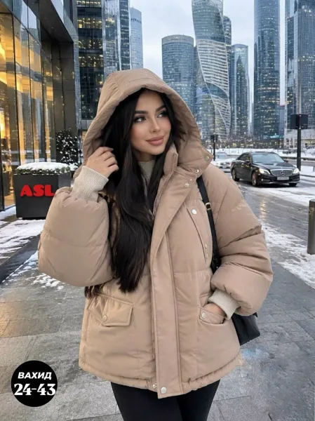 Женская куртка из холофайбера — фото 3