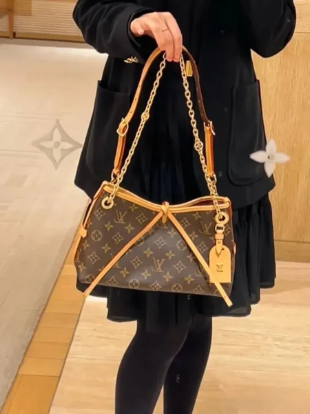 LOUISVUITTON, сумка из канвы и натуральной кожи — фото 3