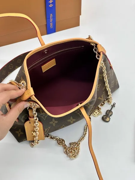 LOUISVUITTON, сумка из канвы и натуральной кожи — фото 8