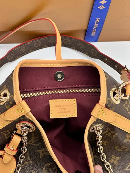 LOUISVUITTON, сумка из канвы и натуральной кожи — фото 9