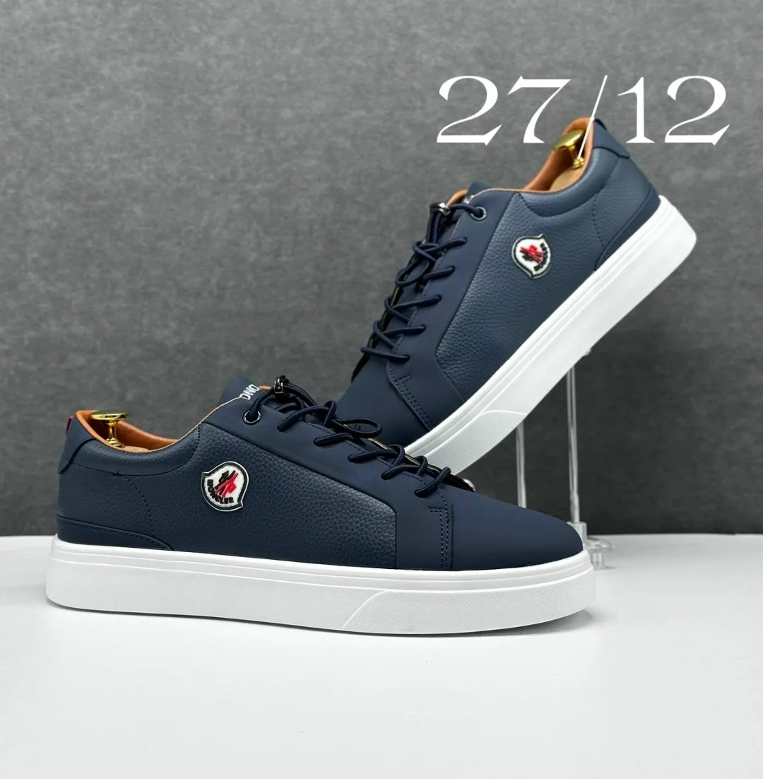 Мужские кеды из эко-кожи — фото 7