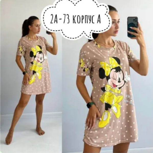 Туника, хлопок — фото 7