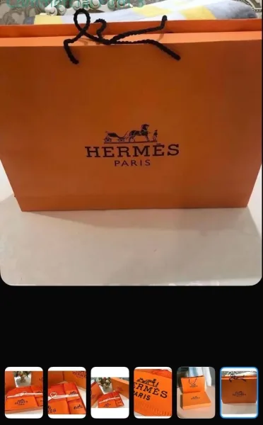 Полотенце Hermes, хлопок, из 3штук. 34x34, 50x90, 70x140 — фото 7