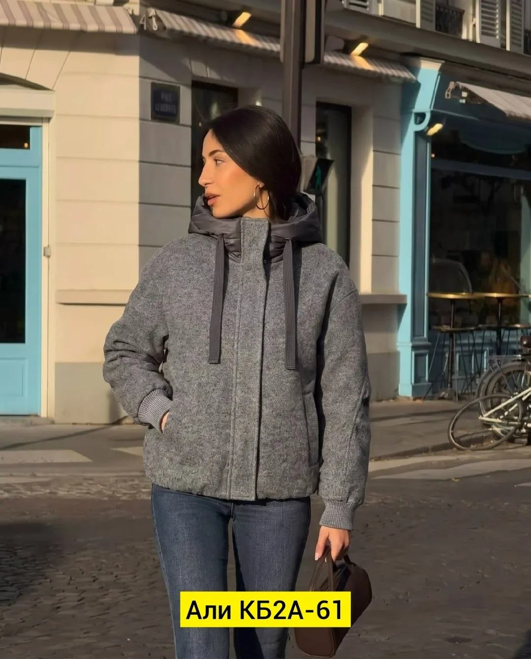 Бомбер, кашемир — фото 4