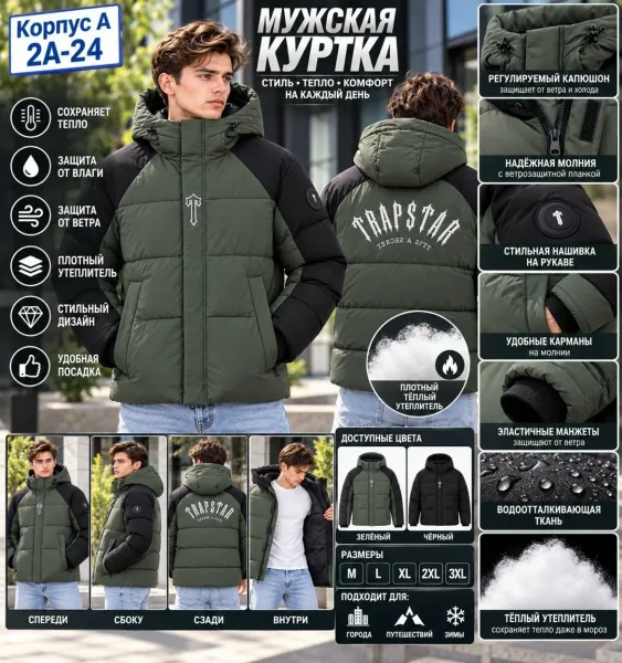 Куртка холлофайбер — фото 4