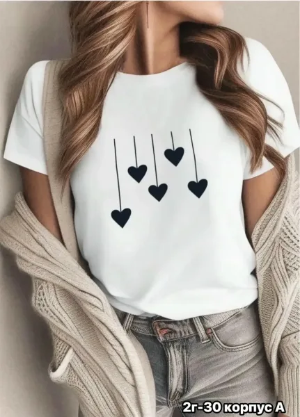 Футболка хлопок лайкра — фото 6