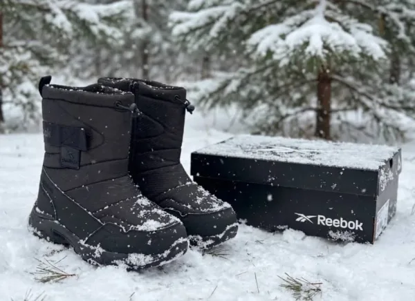 Зимние ботинки Reebok с меховой подкладкой и молнией — практичная — фото 11