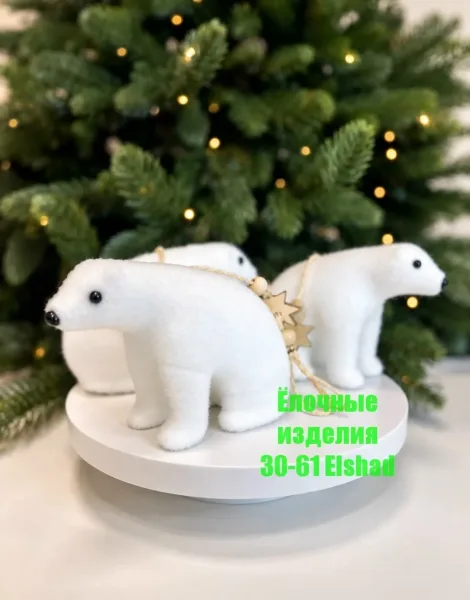 Плюшевая подвеска в форме Мишки — фото 2