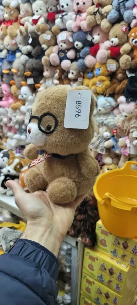 Мишка в очках, мягкая игрушка — фото 7