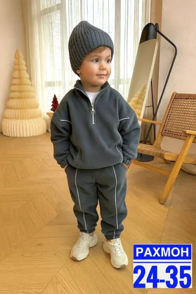 Костюм детский из двухстороннего флиса — фото 4