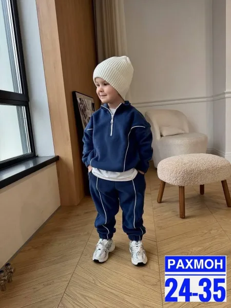 Костюм детский из двухстороннего флиса — фото 5