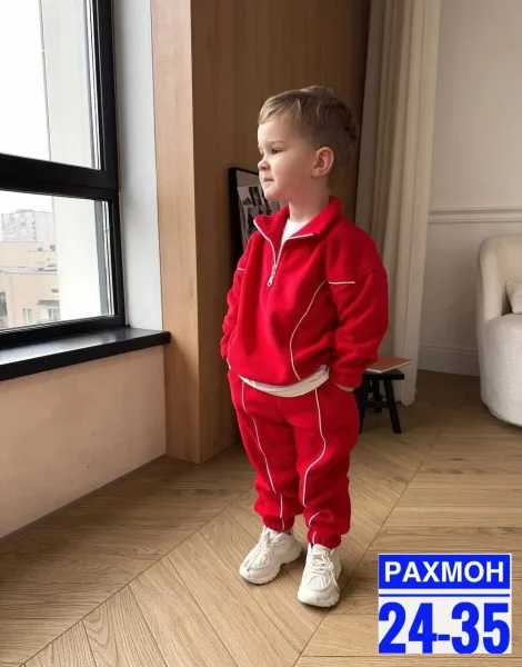 Костюм детский из двухстороннего флиса — фото 6
