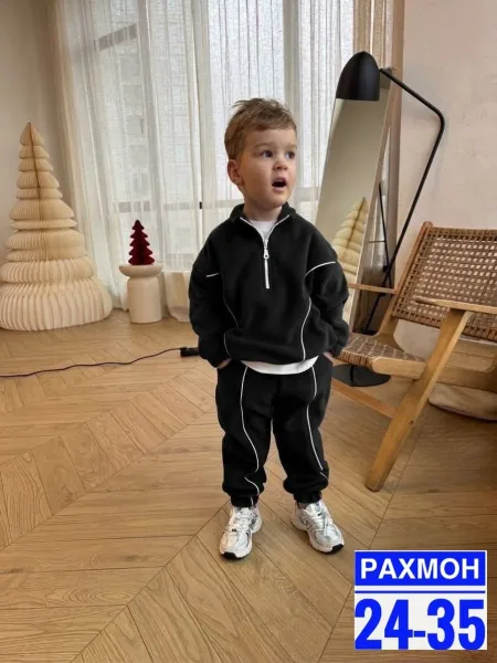 Костюм детский из двухстороннего флиса — фото 7