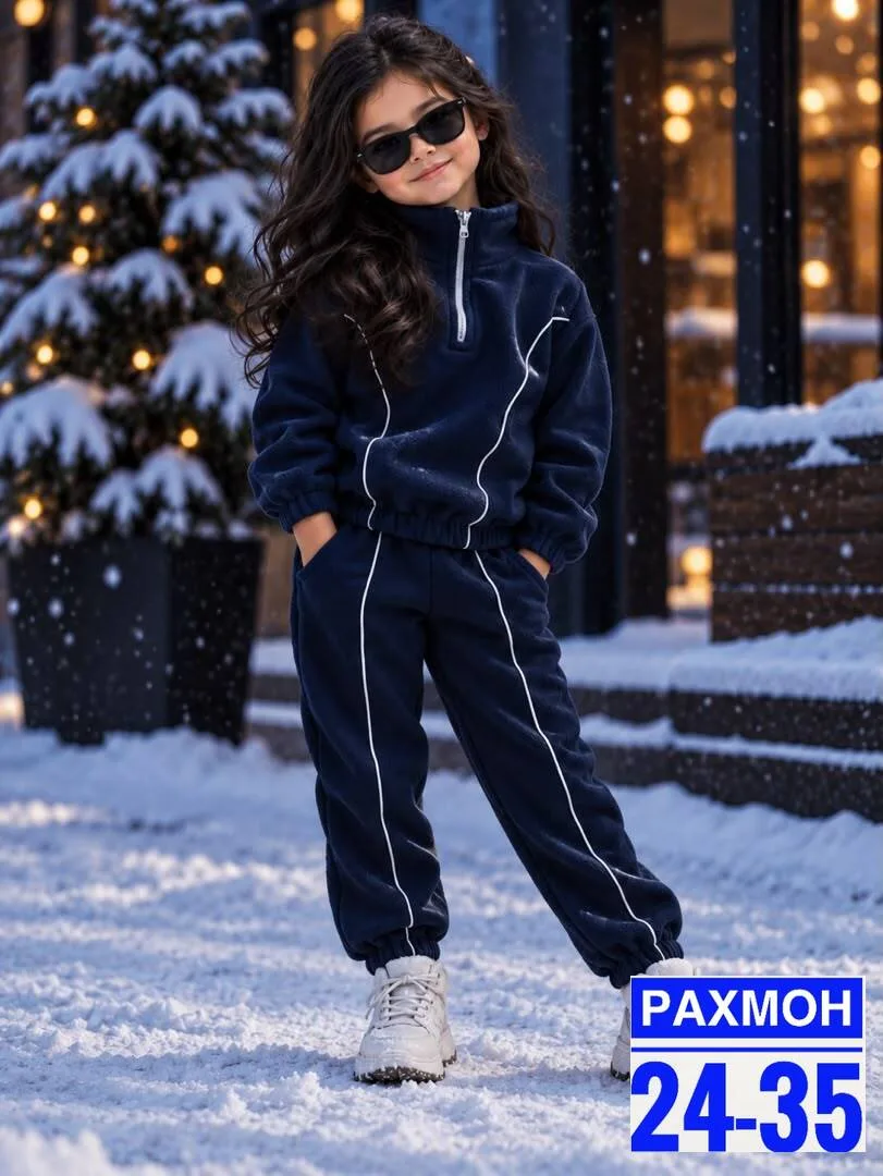 Костюм для мальчика из двухстороннего флиса — фото 2