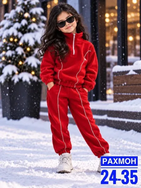Костюм для мальчика из двухстороннего флиса — фото 3