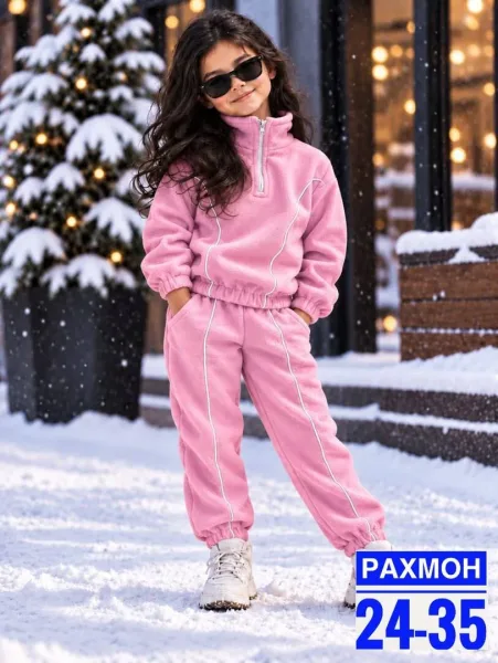 Костюм для мальчика из двухстороннего флиса — фото 5