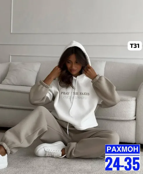 Флисовый костюм двойка — фото 2