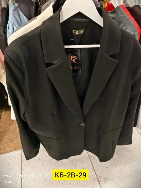 Пиджак из ткани — фото 8