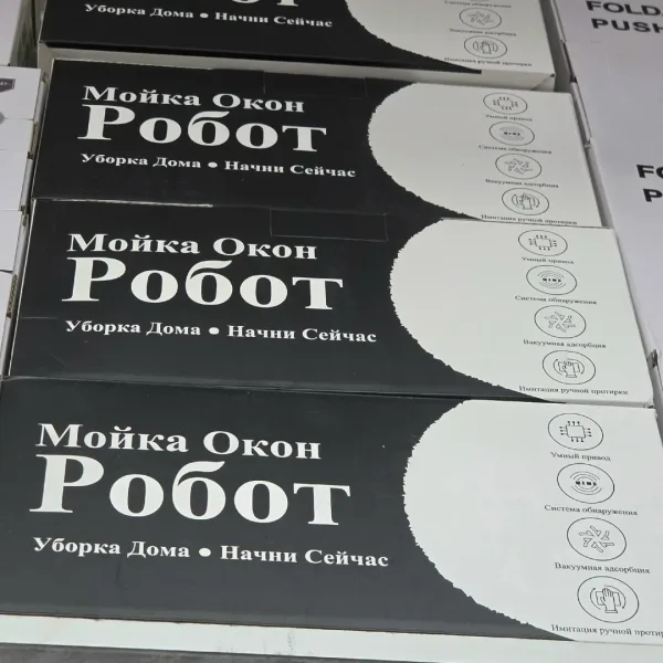Мощный робот для очистки вертикальных поверхностей, работающий от сети 220В — фото 9