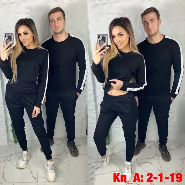 Спортивный костюм из двухниточного хлопка — фото 2