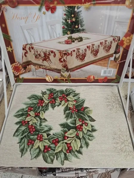 Merry Christmas Новогодние скатерти Merry Christmas — фото 1