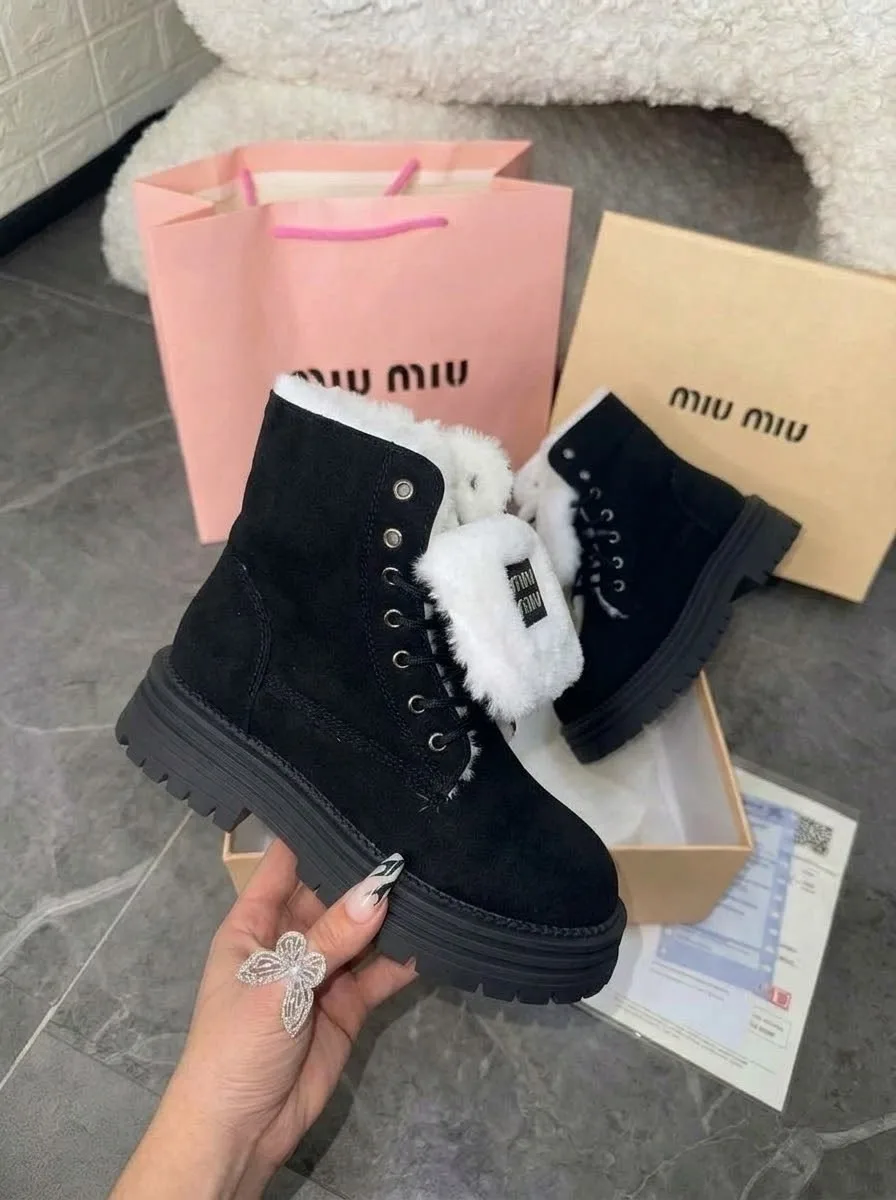 Miu-Miu Ботинки на Зима — фото 1