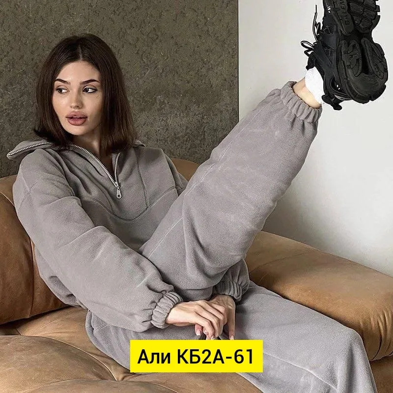 Теплый костюм из флиса — фото 9